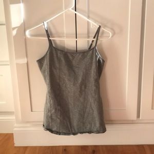Gray tank top
